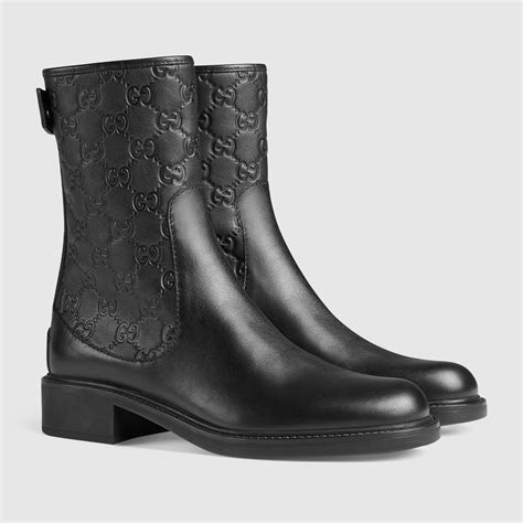 gucci maud short boot|gucci signoria ankle boots.